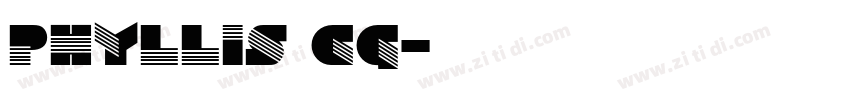 Phyllis CG字体转换